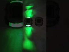 उठाया हुआ एल्यूमीनियम बिल्ली की आंख रोड स्टड घोड़े का पट्टा एल्यूमीनियम सौर रोड स्टड