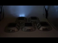 360 डिग्री सौर सड़क मार्कर बिल्ली की आंख फुटपाथ मार्कर झिलमिलाहट उद्यान रोशनी